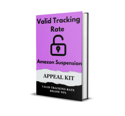Amazon Seller Valid Tracking Rate VTR Category suspension Plan of Action